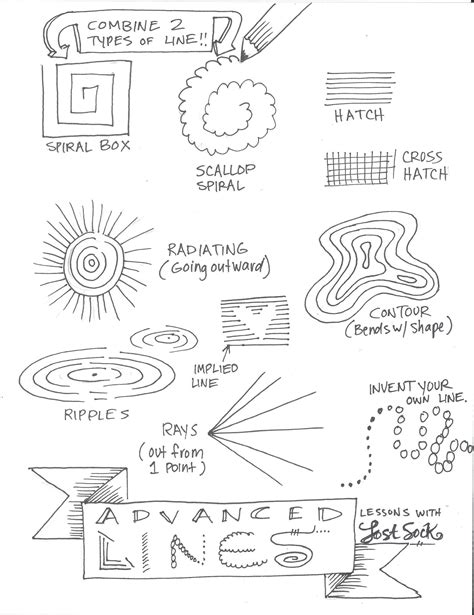 Implied Lines Worksheet
