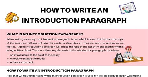 Introduction Paragraph Examples