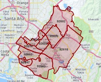 Irvine Ca Zip Code