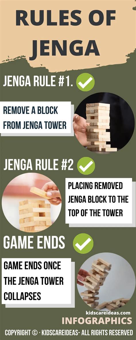 Jenga Game Rules