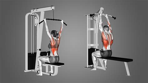 Lat Pulldown Machine