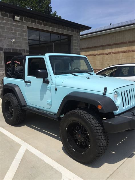 Light Blue Jeep