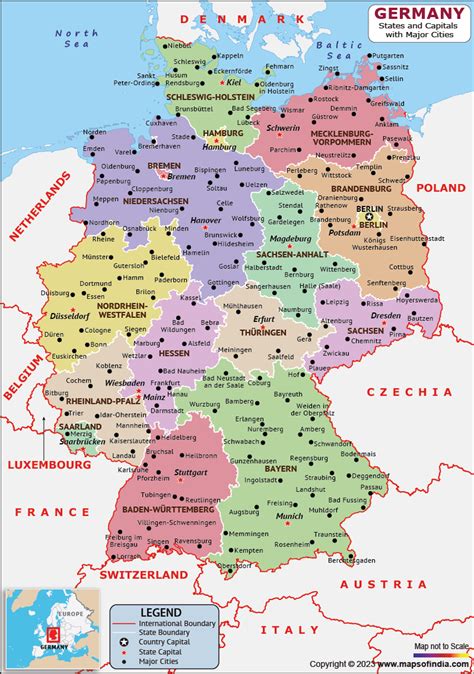 Map Of Germany
