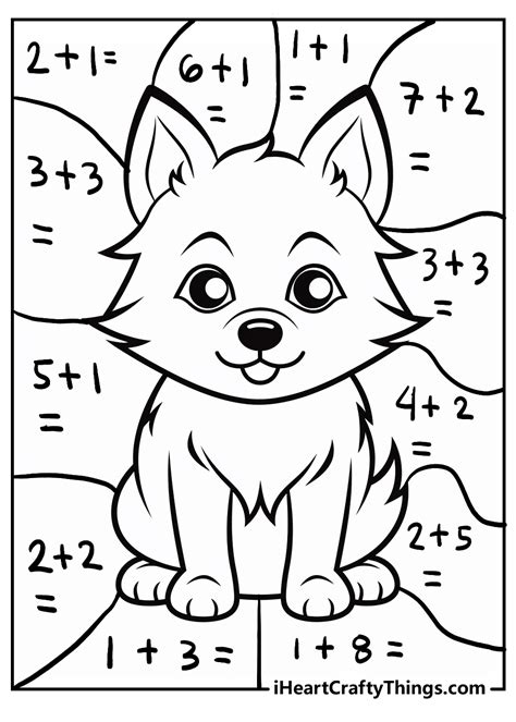 Math Coloring Page