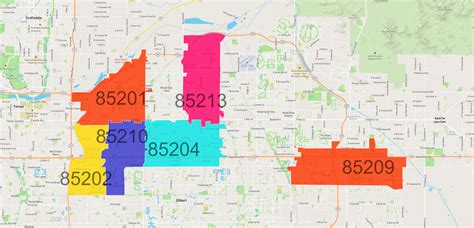Mesa Zip Code