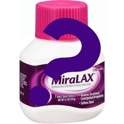 Miralax Not Working
