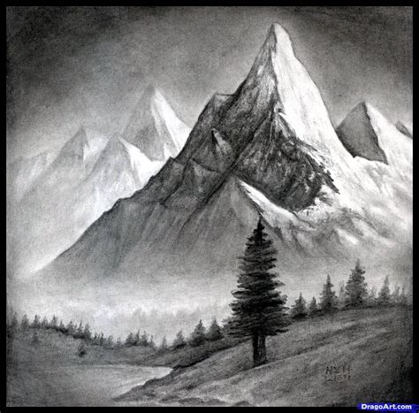 Mountain Drawing