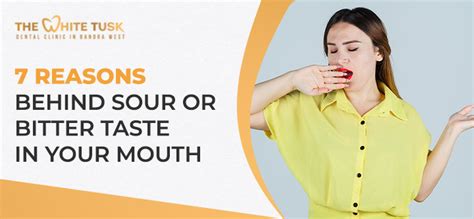 Mouth Is Tasting Bitter