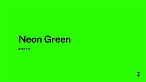 Neon Green Color Code