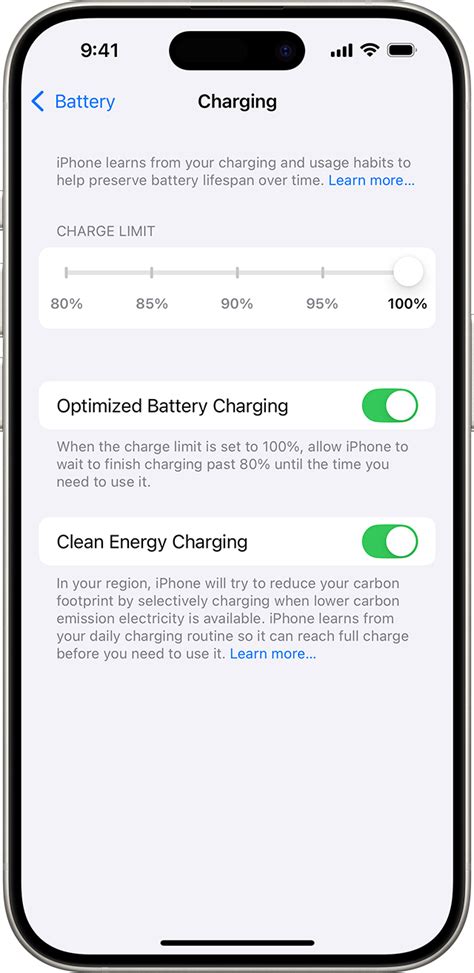 Optimized Battery Charging