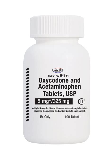 Oxycodone Acetaminophen 5 325 Efectos