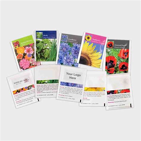Personalized Seed Packets