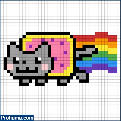 Pixel Art With Grid
