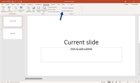 Presenter Mode Powerpoint