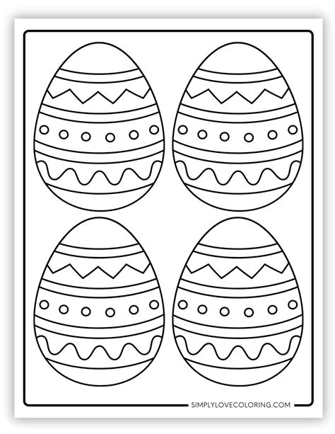 Printable Easter Eggs