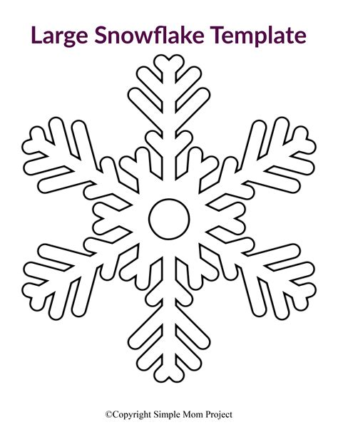 Printable Snowflake Patterns