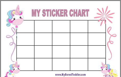 Printable Sticker Chart