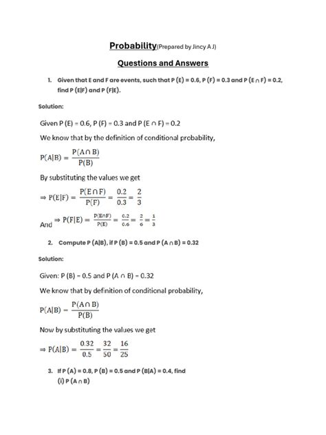 Probability Problems Gre