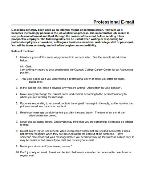 Professional Email Response Examples