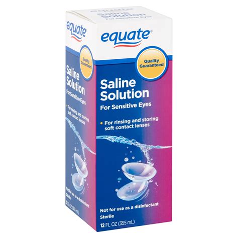 Saline Solution To Flush Eyes