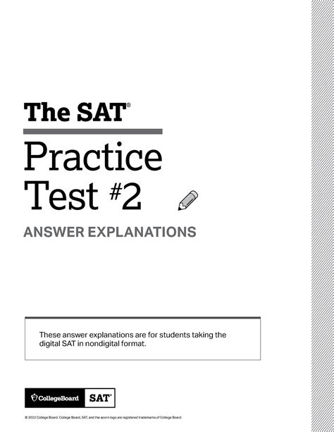 Sat Practice Test 2