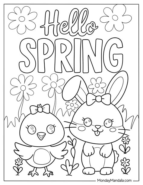 Spring Color Sheet