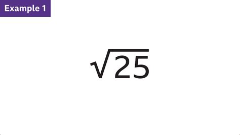 Square Root Of 25