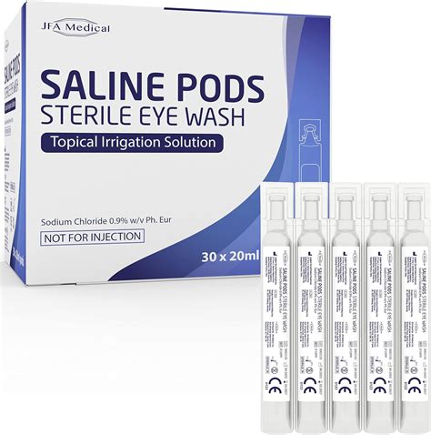 Sterile Saline Solution For Eyes