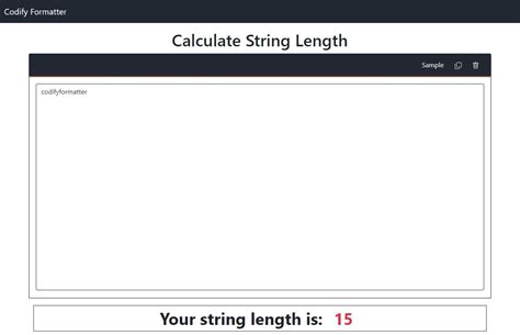 String Length Online