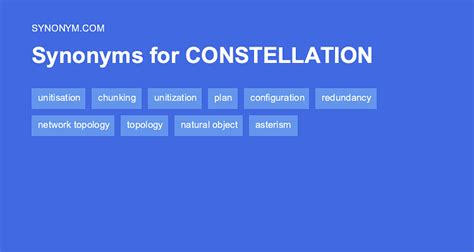 Synonyms Of Constellation