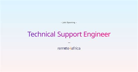 Technical Support Jobs Remote