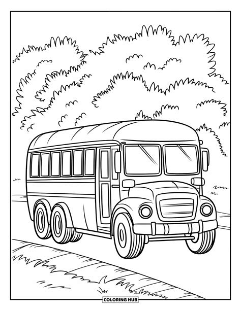 Transportation Coloring Pages
