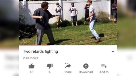 Two Retards Fighting