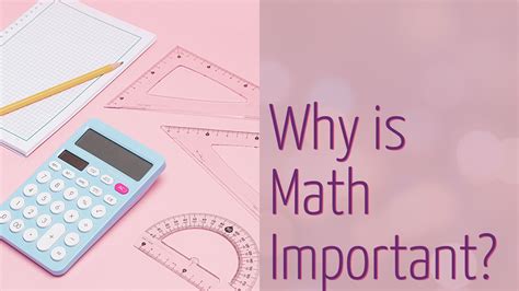 Why Math Important
