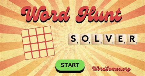 Word Hunt Solver